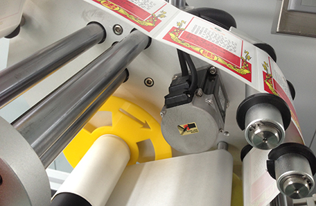 米袋平面贴标机 米袋平面贴标机