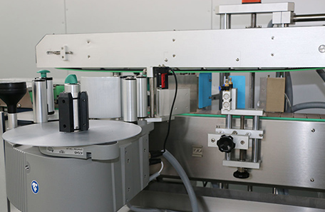 蜂蜜瓶双面贴标机 蜂蜜瓶双面贴标机