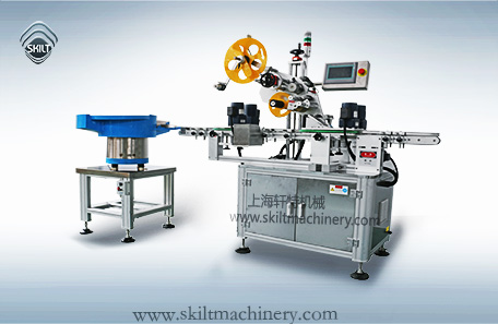 杯盖平面贴标机 杯盖平面贴标机