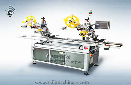 顶部双标贴标机 顶部双标贴标机