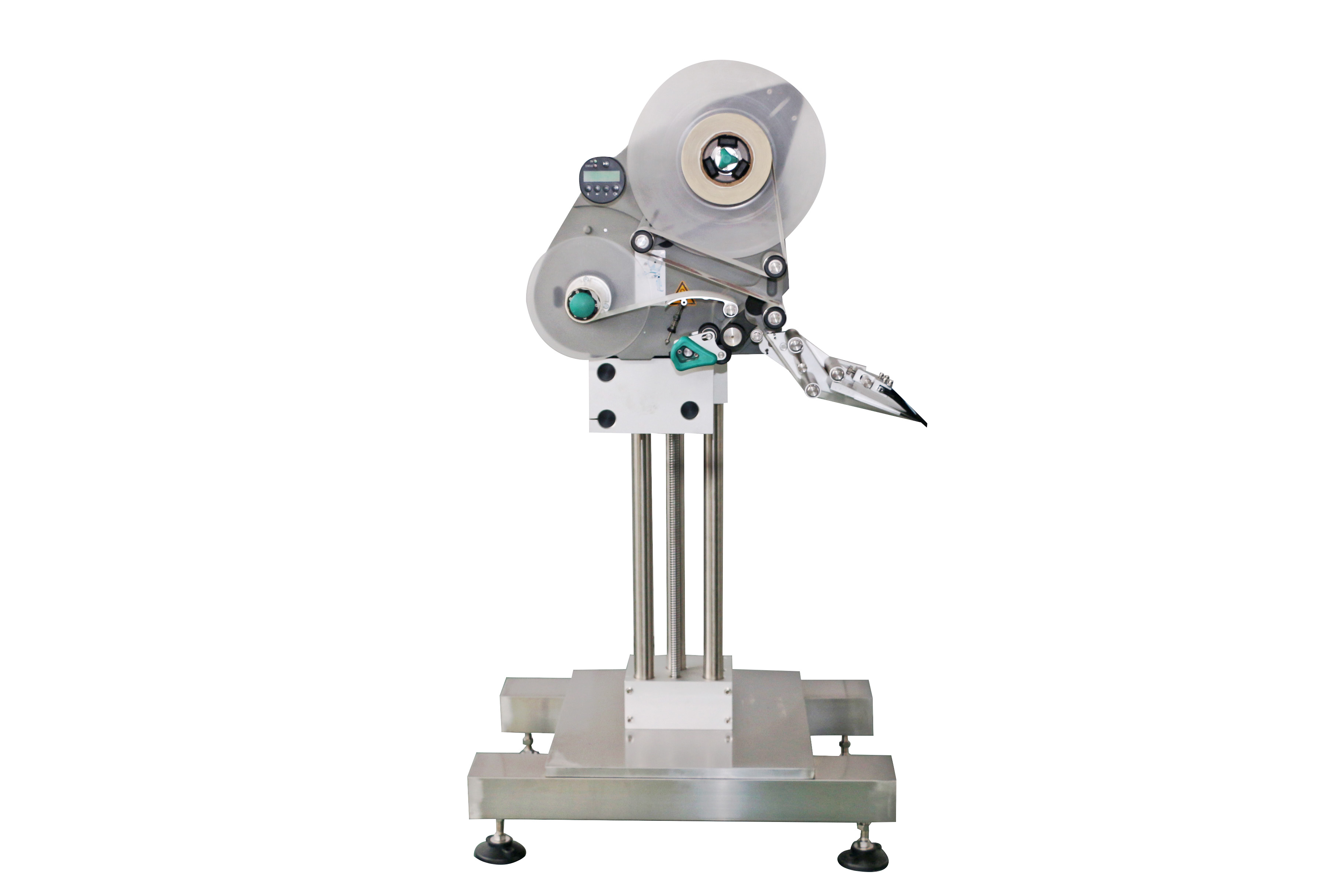 简易平侧面不干胶贴标机