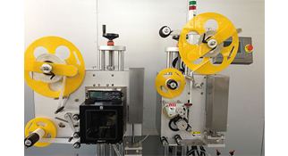 自动贴标机，一款专为食品在线打印的贴标机!