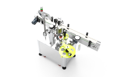 圆瓶定位不干胶贴标机 圆瓶定位不干胶贴标机