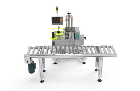 侧面在线打印不干胶贴标机 侧面在线打印不干胶贴标机