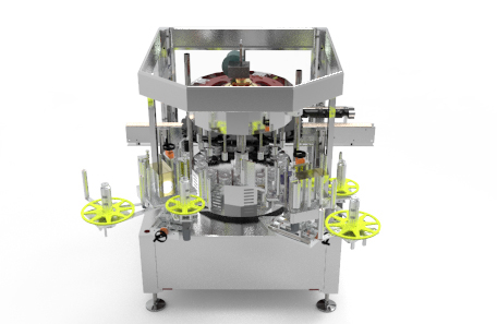 全自动回转式不干胶贴标机-XTHZ-720J型 全自动回转式不干胶贴标机-XTHZ-720J型