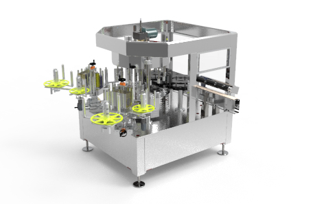 全自动回转式不干胶贴标机-XTHZ-720J型 全自动回转式不干胶贴标机-XTHZ-720J型