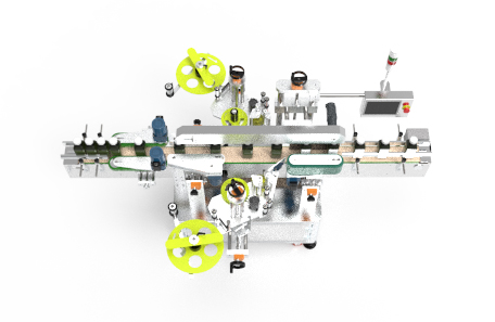 橄榄油双面不干胶贴标机 橄榄油双面不干胶贴标机