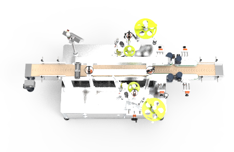 双面兼圆瓶不干胶贴标机 双面兼圆瓶不干胶贴标机