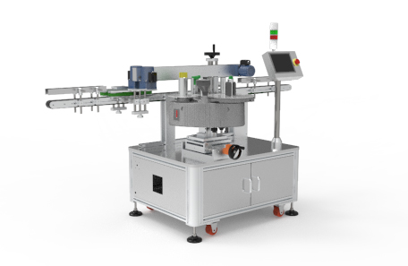 纸盒平面转角不干胶贴标机 纸盒平面转角不干胶贴标机