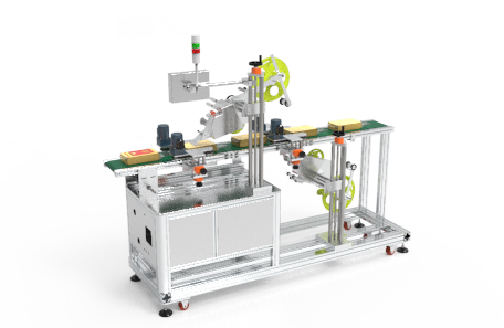 罐/瓶上下面不干胶贴标机 罐/瓶上下面不干胶贴标机