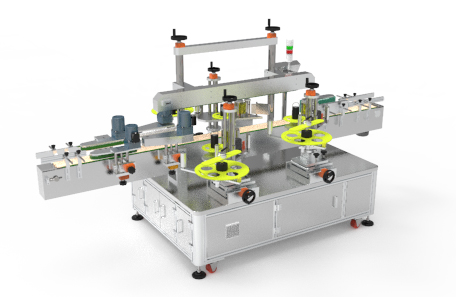 箱子平侧面贴标机 箱子平侧面贴标机