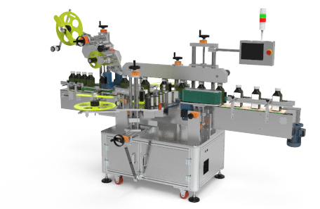 杯顶及侧面贴标机