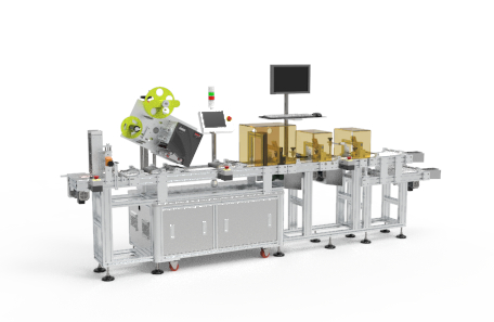 未定型盒分页不干胶贴标机 未定型盒分页不干胶贴标机