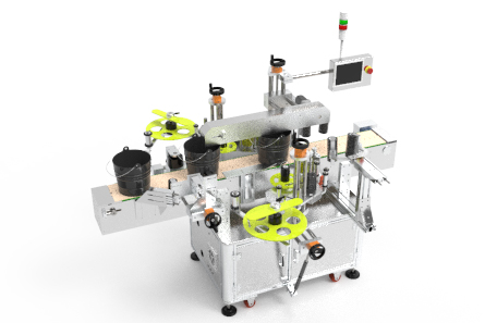 润滑油桶贴标机 润滑油桶贴标机