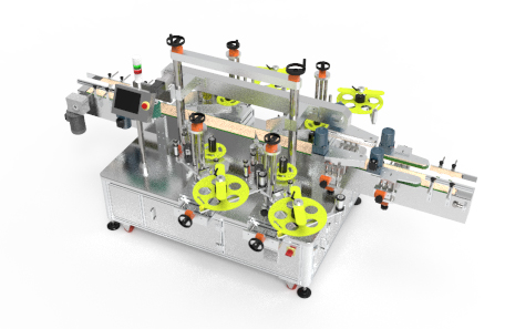 双侧面兼颈部贴标机 双侧面兼颈部贴标机