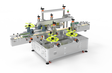 双侧面兼颈部贴标机 双侧面兼颈部贴标机