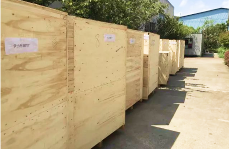 为新疆客户定制的24台贴标及系统检测应用生产